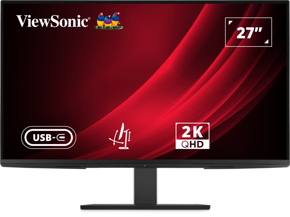 ViewSonic VG2752-2K 27” QHD 100Hz USB-C Business Monitor with
